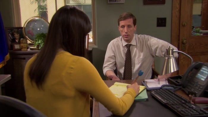 I THOUGHT I WAS HAVING THIS MEETING WITH RON SWANSON. 