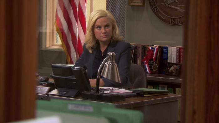 LESLIE, CAN I RUN SOMETHING BY YOU REALLY QUICK? 