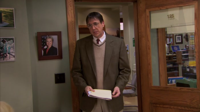 I'M SUPPOSED TO BE MEETING WITH RON SWANSON. 