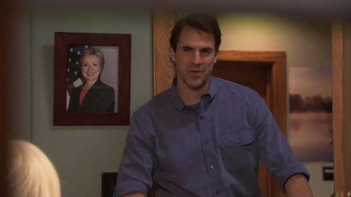 LESLIE, CAN I RUN SOMETHING BY YOU REALLY QUICK? 
