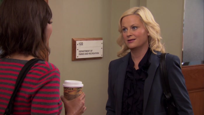 OH, I'M ACTUALLY HERE TO SEE MARK. 