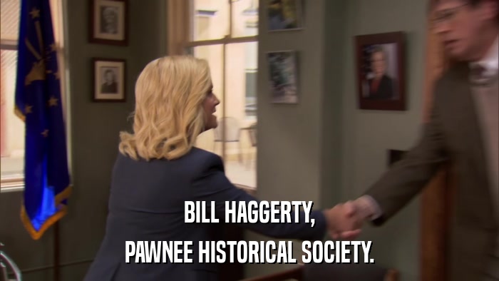 BILL HAGGERTY, PAWNEE HISTORICAL SOCIETY. 