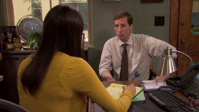 I THOUGHT I WAS HAVING THIS MEETING WITH RON SWANSON. 