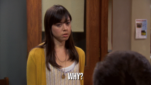 WHY?  