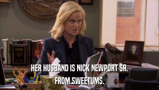 HER HUSBAND IS NICK NEWPORT SR. FROM SWEETUMS. 