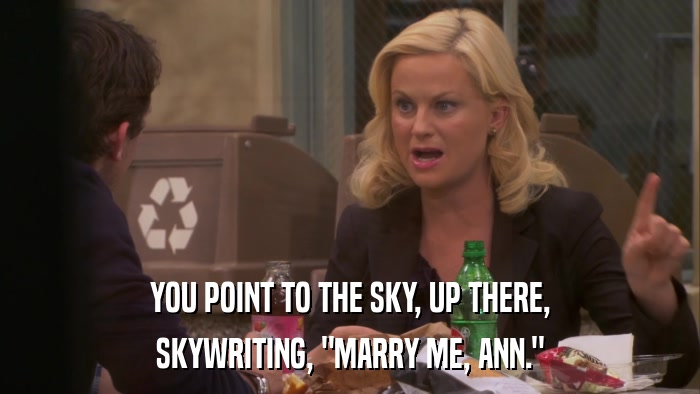 YOU POINT TO THE SKY, UP THERE, SKYWRITING, 