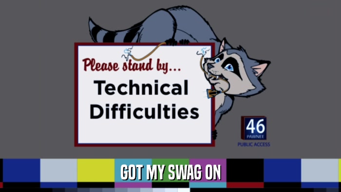 GOT MY SWAG ON  