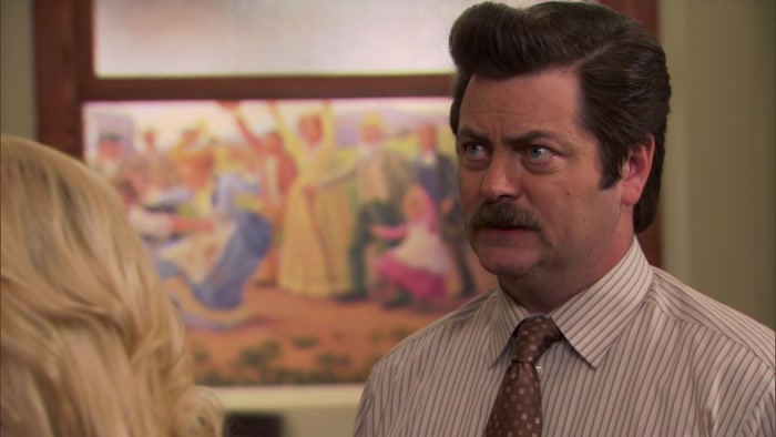 OH, COME ON, RON. I'M JUST A LITTLE PUPPY. 