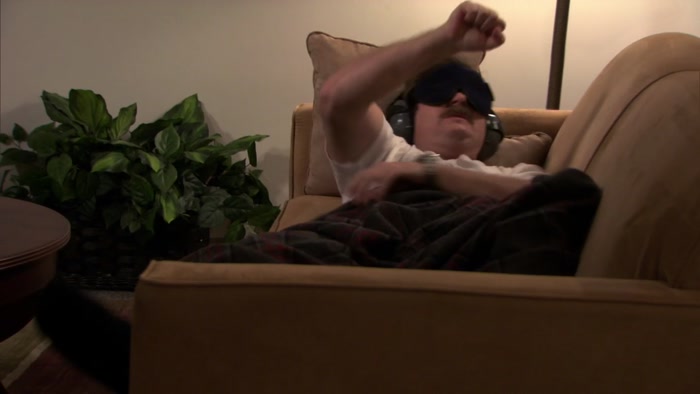 HAVE YOU EVER SEEN THIS MAN SLEEP? IT'S LIKE UNDERWATER BALLET. 