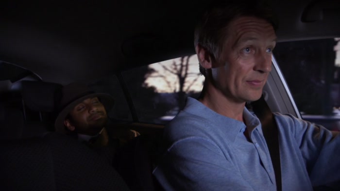 WHOA! PULL OVER, MAN. THAT PLACE HAS GOOD CHICKEN. I'M HUNGRY. 