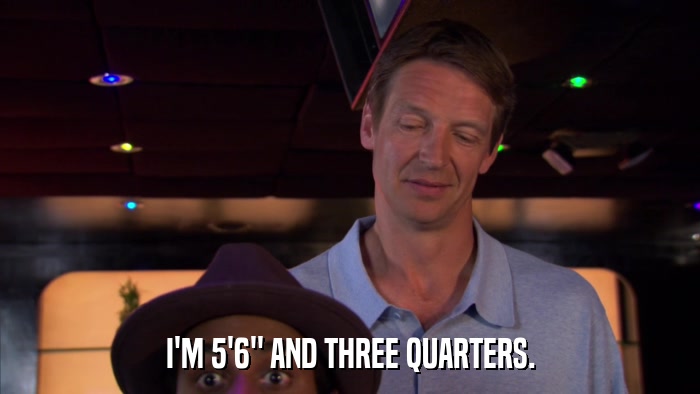 I'M 5'6