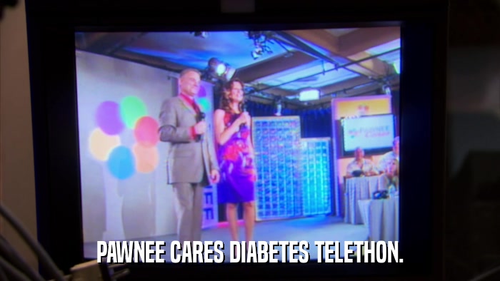 PAWNEE CARES DIABETES TELETHON.  