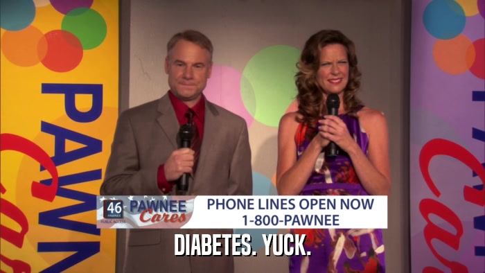 DIABETES. YUCK.  