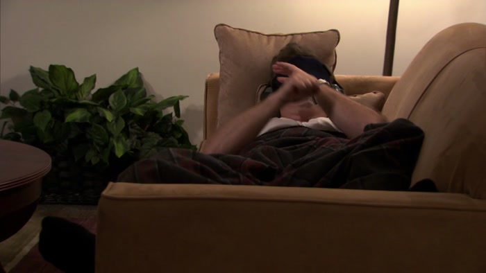 HAVE YOU EVER SEEN THIS MAN SLEEP? IT'S LIKE UNDERWATER BALLET. 