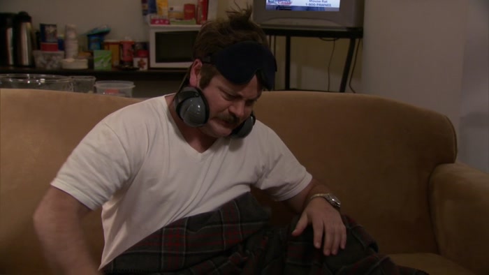 I AM ONLY HERE BECAUSE I OWE LESLIE A THOUSAND FAVORS. 