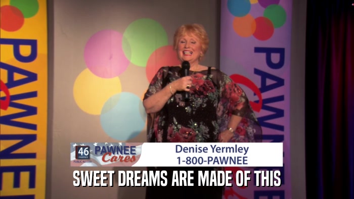 SWEET DREAMS ARE MADE OF THIS  