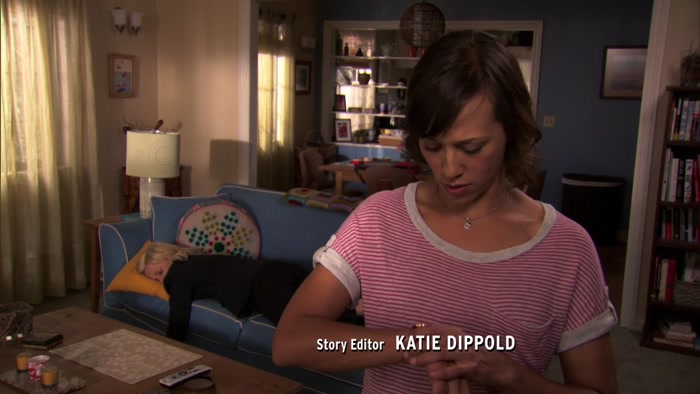 AND SHE'S BEEN ASLEEP FOR  