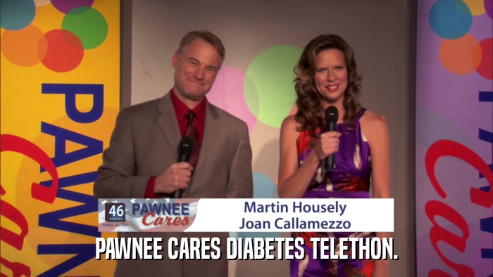 PAWNEE CARES DIABETES TELETHON.  