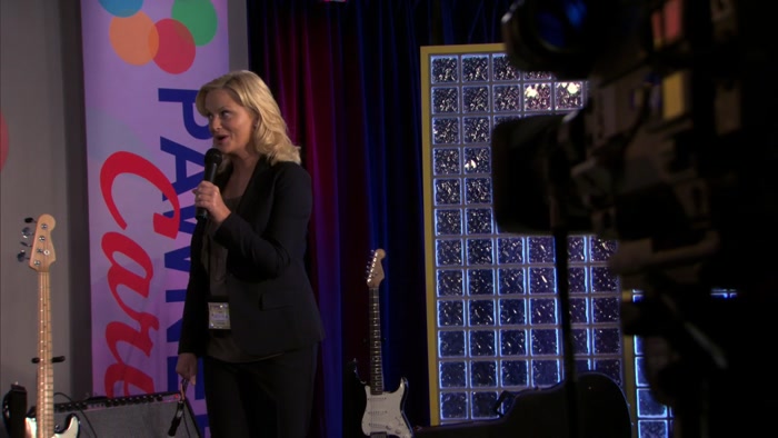 ONE OF THE HOTTEST BANDS IN PAWNEE. 