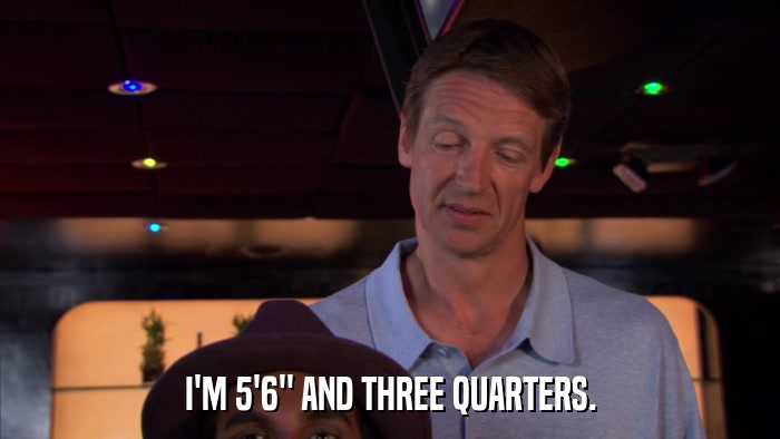 I'M 5'6