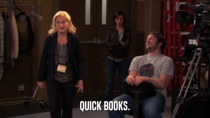 QUICK BOOKS.  
