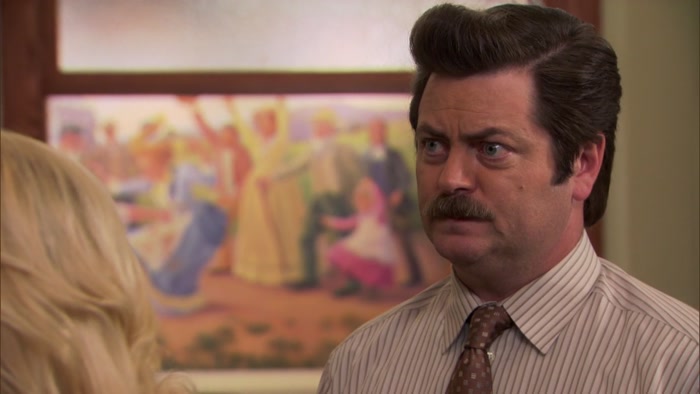 OH, COME ON, RON. I'M JUST A LITTLE PUPPY. 