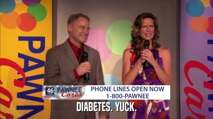 DIABETES. YUCK.  