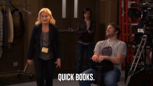QUICK BOOKS.  