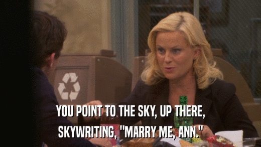 YOU POINT TO THE SKY, UP THERE, SKYWRITING, 