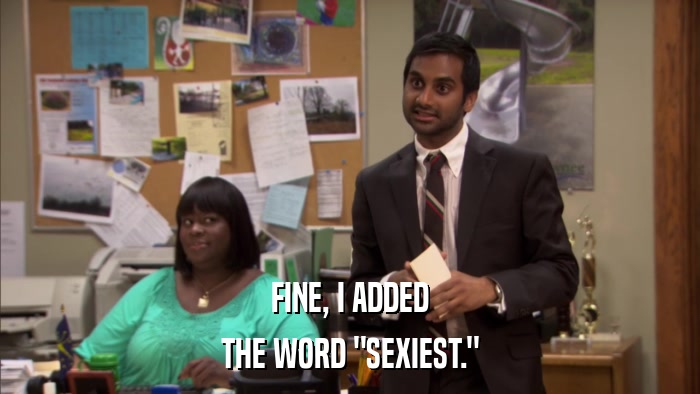 FINE, I ADDED THE WORD 
