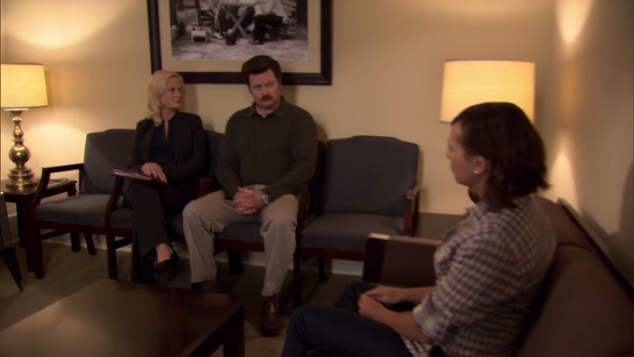HEY, RON, DID WE MAKE OUT LAST NIGHT? 