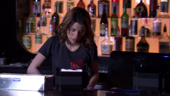 HEY, I NEED TO SETTLE MY BILL FROM LAST NIGHT. TOM HAVERFORD. 