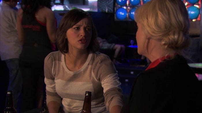LESLIE? THAT WAS SO PROFESSIONAL. I'M SO PROUD OF YOU. 