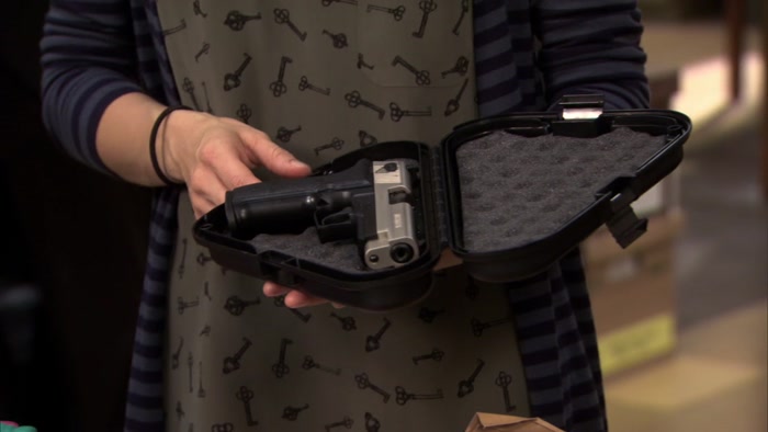 THAT THERE IS A SIG-SAUER .22 CALIBER MOSQUITO 