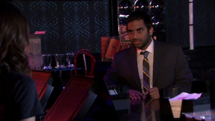 HEY, I NEED TO SETTLE MY BILL FROM LAST NIGHT. TOM HAVERFORD. 