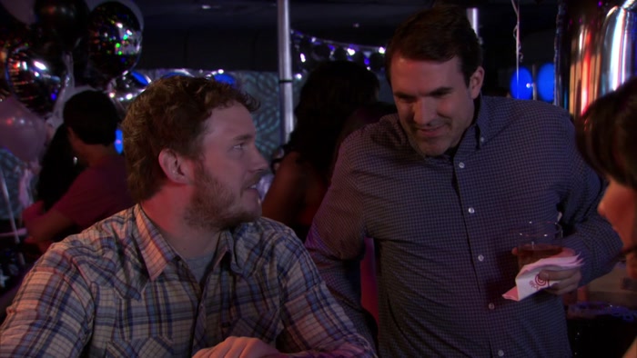 - YOU GUYS TOTALLY SLEPT TOGETHER. - I'LL TAKE THAT DRINK. 