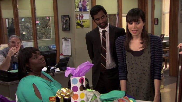 - HAPPY BIRTHDAY! - THANK YOU, LESLIE. 