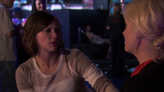 OKAY, LESLIE, BE PROFESSIONAL.  