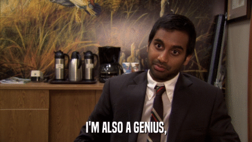I'M ALSO A GENIUS,  