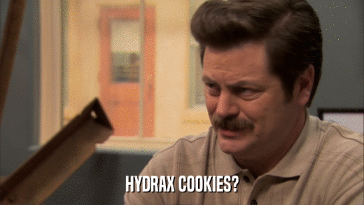 HYDRAX COOKIES?  