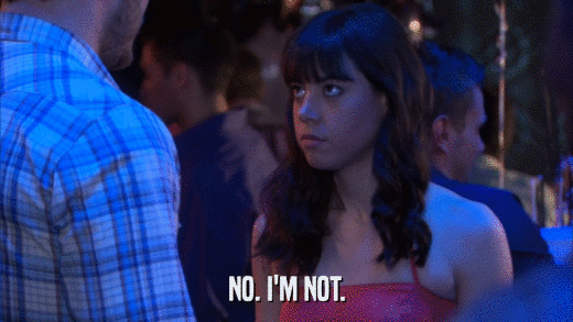 NO. I'M NOT.  