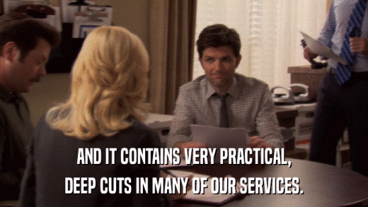 AND IT CONTAINS VERY PRACTICAL, DEEP CUTS IN MANY OF OUR SERVICES. 