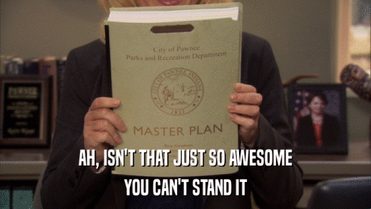 AH, ISN'T THAT JUST SO AWESOME YOU CAN'T STAND IT 