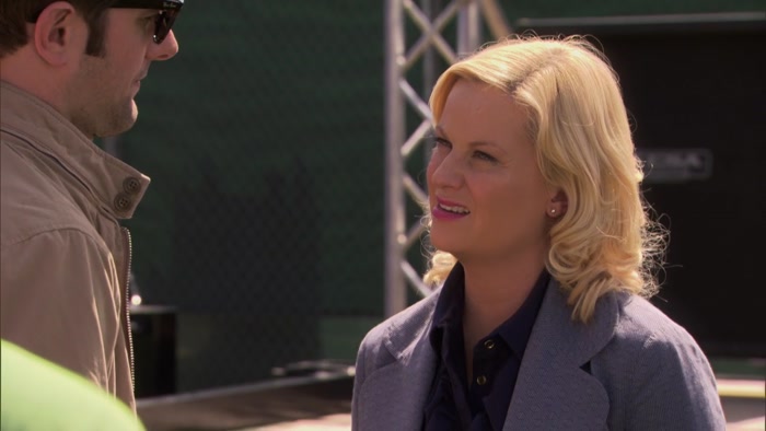 ACTUALLY, LESLIE, I JUST FOUND OUT. 