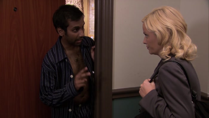 LUCY IS HERE. I'M IN MY SEXY PAJAMAS. 