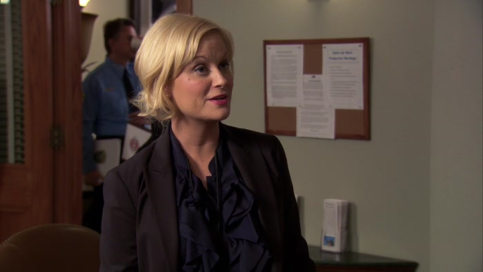 RON MADE ME THE OFFICIAL PARKS AND REC REPRESENTATIVE FOR THE BUDGET DISCUSSIONS. 