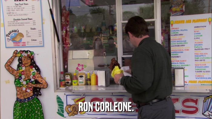 RON CORLEONE.  
