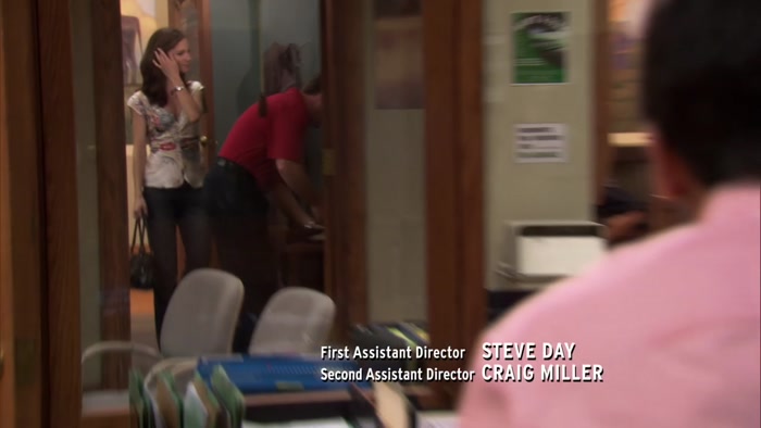 THE NEXT MORNING, HE COMES IN DRESSED LIKE TIGER WOODS. 