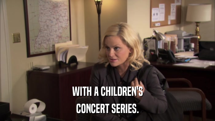 WITH A CHILDREN'S CONCERT SERIES. 