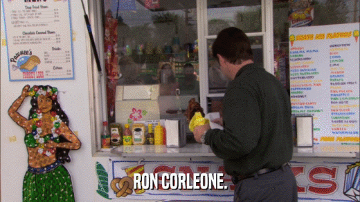 RON CORLEONE.  